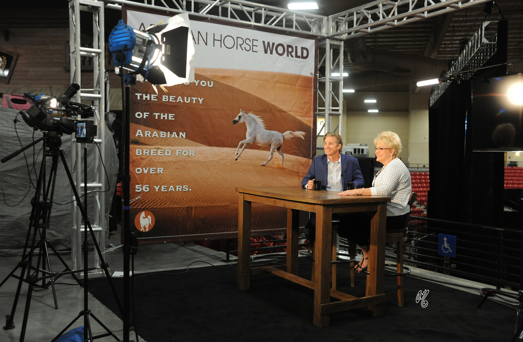Media: Coffee with the World! Jeffrey Wintersteen of the Arabian Horse World interviewing Debbie Fuentes