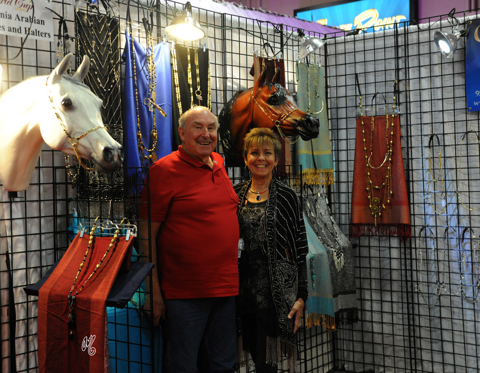 Commercial Exhibitor: Glen & Lynne Chevallier of California Arabians Costumes & Halters