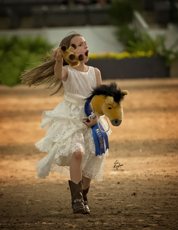 Youth Activities: Stick horse competition. Photo by Lori Ricigliano