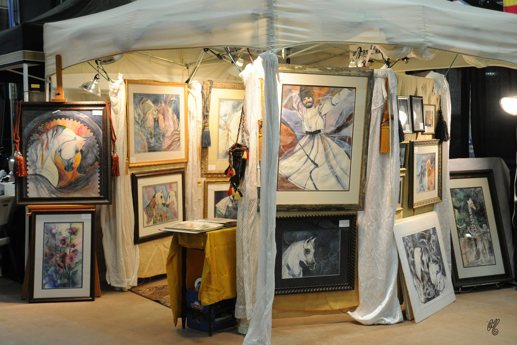 The concourse...Vendors