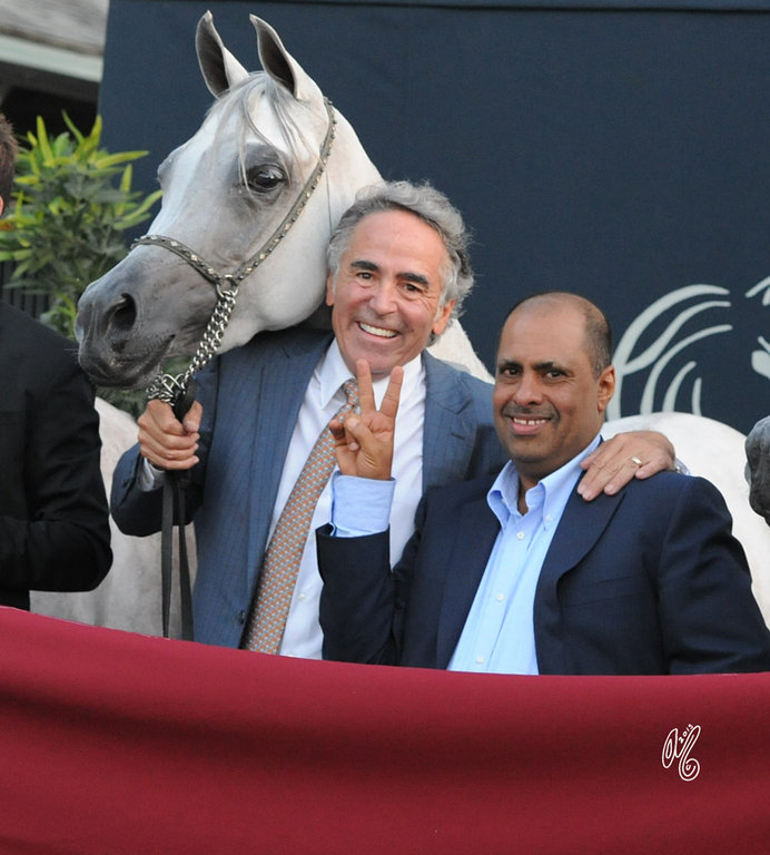2015 US Egyptian Event: Sheikh Hamad and Michael Byatt...photo by Lisa Abraham