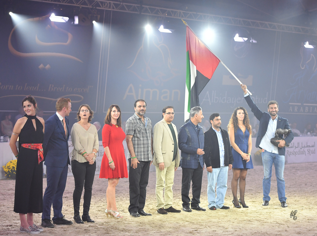 The winner of the 2016 ANC Breeders Award: UAE