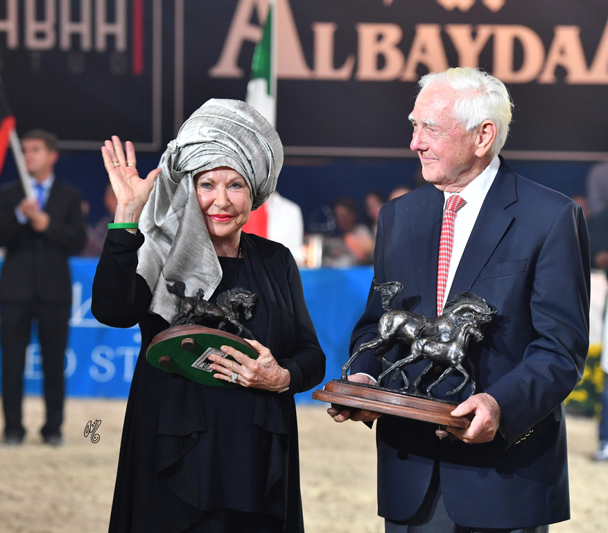 Judith Forbis being awarded the ANC Lifetime Achievement Award