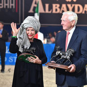 Judith Forbis being awarded the ANC Lifetime Achievement Award