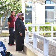 with Al Adeed Al Shaqab 