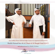 Lisa Abraham: Arabian Horse National Judge Course sponsored by Al Shaqab Stud (QAT)