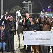 Best SE Arabian Female bred and born in Kuwait: Shalwa (Sinan Al Rayyan X Al Galyla), who was bred by Essam Al Roumi and is owned by Aldanat Stud