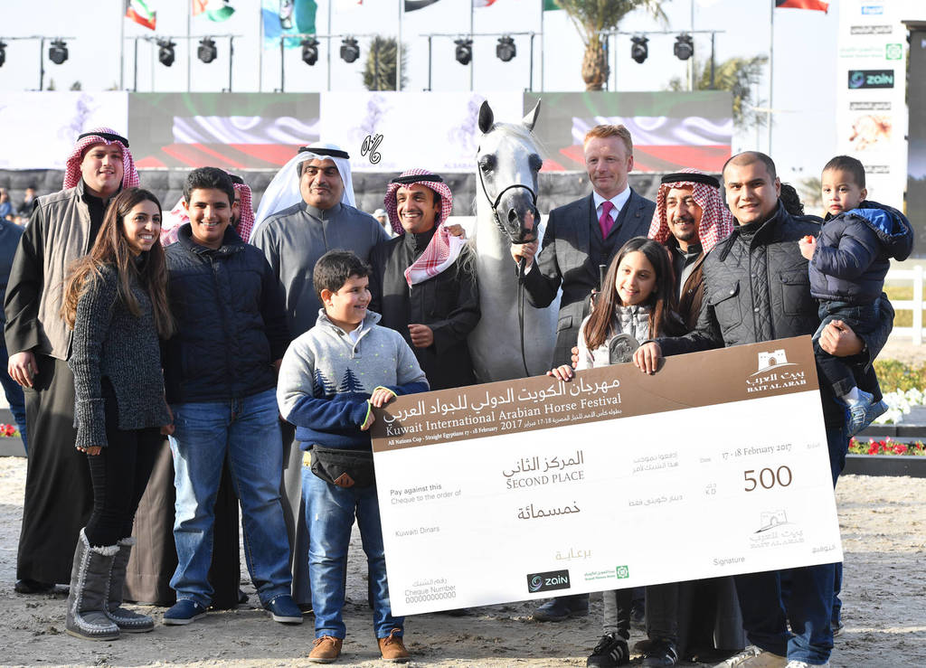 Junior Male Silver Champion: Ezz Aldanat (Shamekh Al Danat X Shalwa)