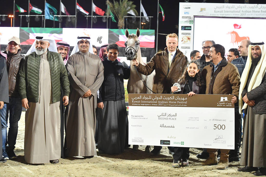 Junior Male Bronze Champion: Osama Al Daar (Dhahab Aldanat X Rizgat Al Bawadi) 