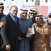 Junior Female Silver Champion: Mashhoora Al Shaqab (Ansata Nile Echo X Lian Al Shaqab)   