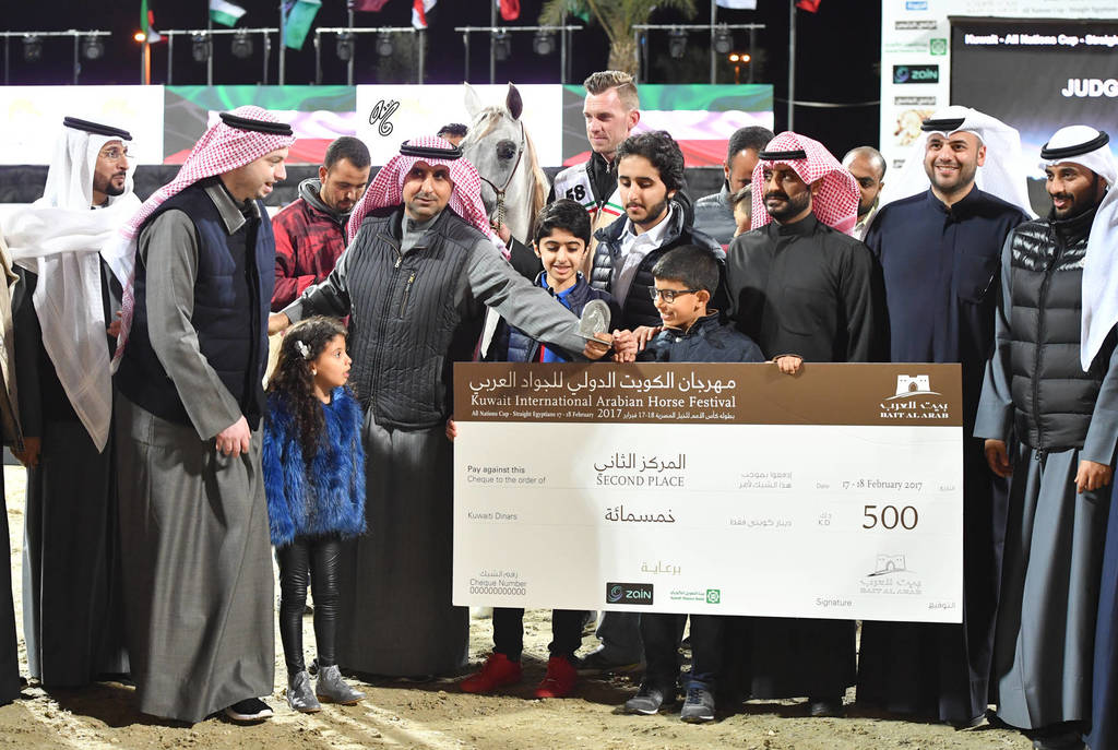 Junior Female Bronze Champion: Alsafa Aljazira (Waseem ElKuwait X Jalila Aljazira) 