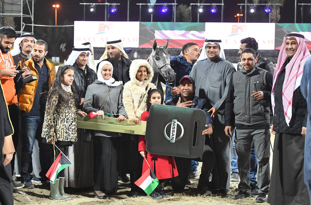 Yearling Filly Gold Champion: Zainah Al Nawasi (Asfoor Al Waab X Zahyah Al Nawa SI)  