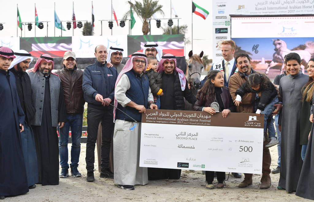 Yearling Filly Silver Champion: Rayah Aldanat (Al Adeed Al Shaqab X Ajmal Sharifa)