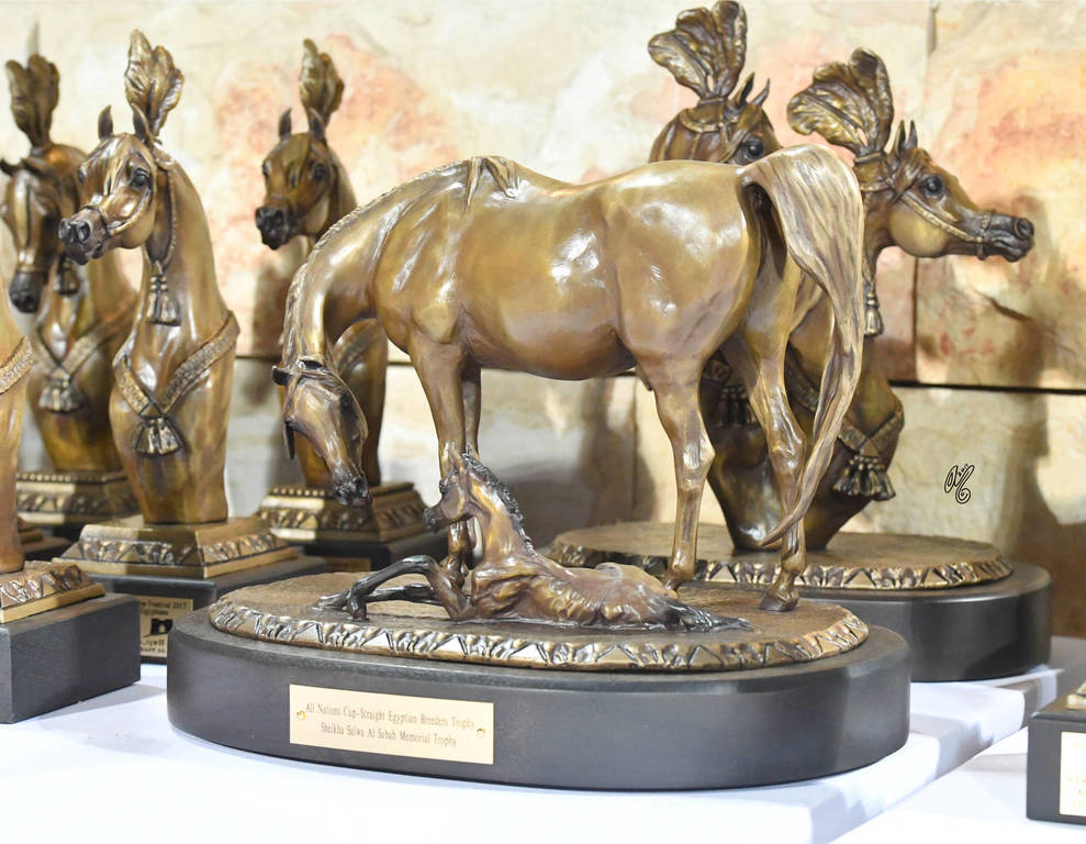 Lisa Abraham: 2017 Kuwait International Arabian Horse Festival~All Nations Cup Straight Egyptians 