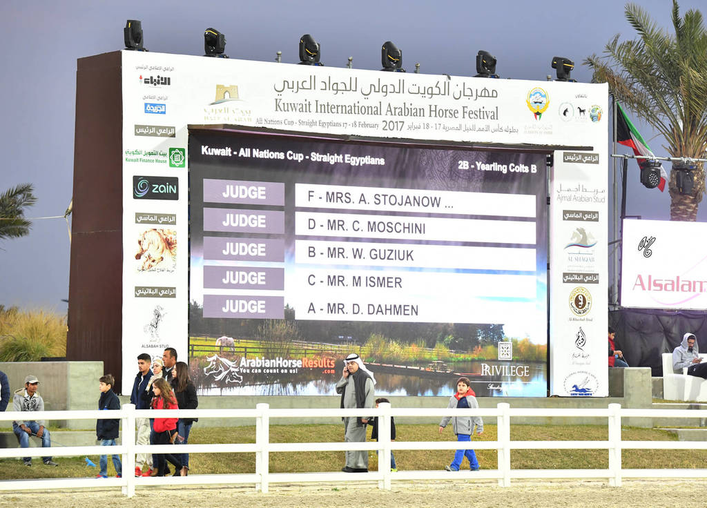 Lisa Abraham: 2017 Kuwait International Arabian Horse Festival~All Nations Cup Straight Egyptians 
