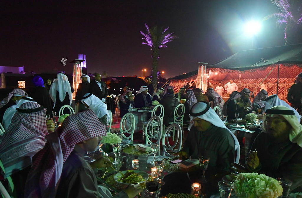 A lovely traditional dinner hosted by Bait Al Arab