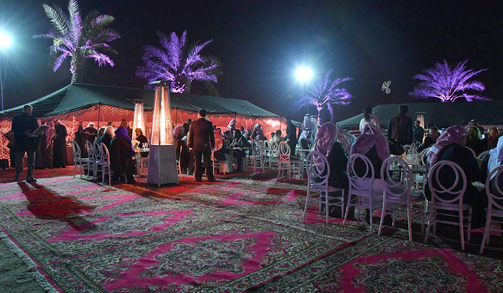 A lovely traditional dinner hosted by Bait Al Arab