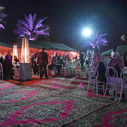 A lovely traditional dinner hosted by Bait Al Arab