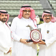 Yearling Colt Gold Champion: Hagras Al Shaqab (Fadi Al Shaqab X Wind Kamelia)