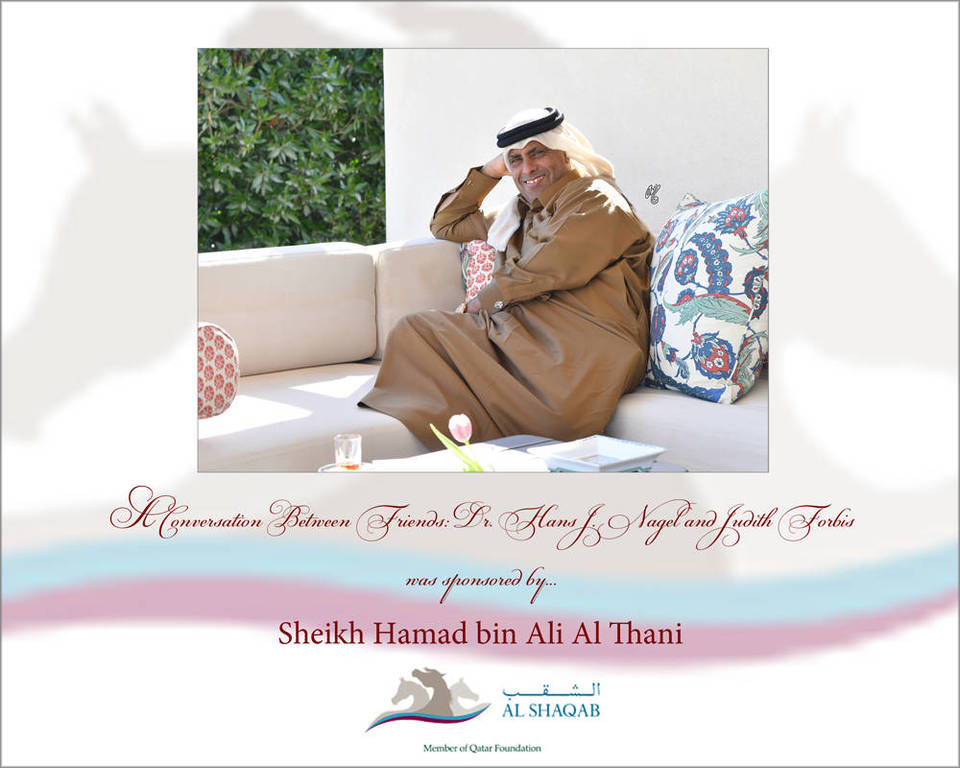 Lisa Abraham: A Conversation Between Friends: Dr. Hans J. Nagel and Judith Forbis