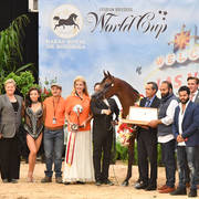 Junior Mare Silver Champion: Juhaina Aljassimya (WH Justice X Toscana PGA) 