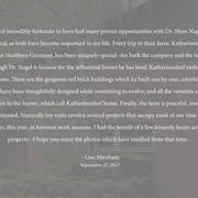 Lisa Abraham: Katharinenhof Stud 2017: A Photographic Essay