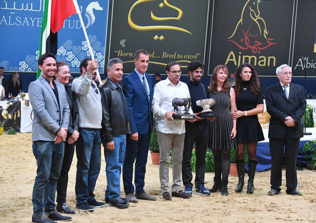 The United Arab Emirates were the winners of both the Ian Hedley Memorial Trophy: The All Nations Cup Breeders Trophy; and the Lady Harmsworh Blunt Memorial Trophy: The Nations Cup.

