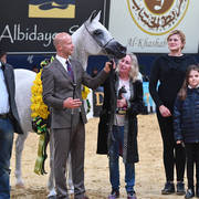 Senior Mare Bronze Champion: Ekspulsja (Gazal Al Shaqab X Elandra) 