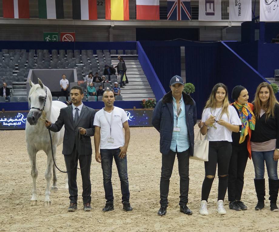 Silver Champion horse in Morocco was Slatan De Lafon by Shanghai EA and out of Vassilia owned by Mr. Aboukhadija Abdelmajid