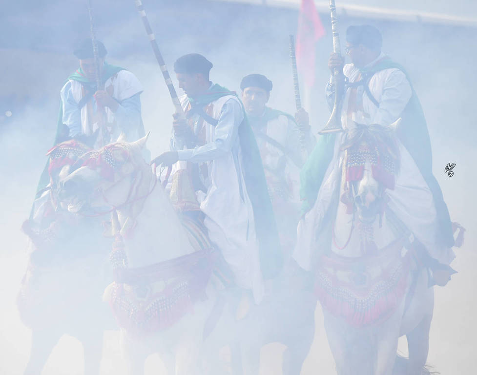 Lisa Abraham: The 2017 Salon du Cheval D'El Jadida: Tbourida!