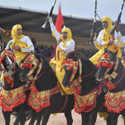 Lisa Abraham: The 2017 Salon du Cheval D'El Jadida: Tbourida!