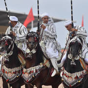 Lisa Abraham: The 2017 Salon du Cheval D'El Jadida: Tbourida!
