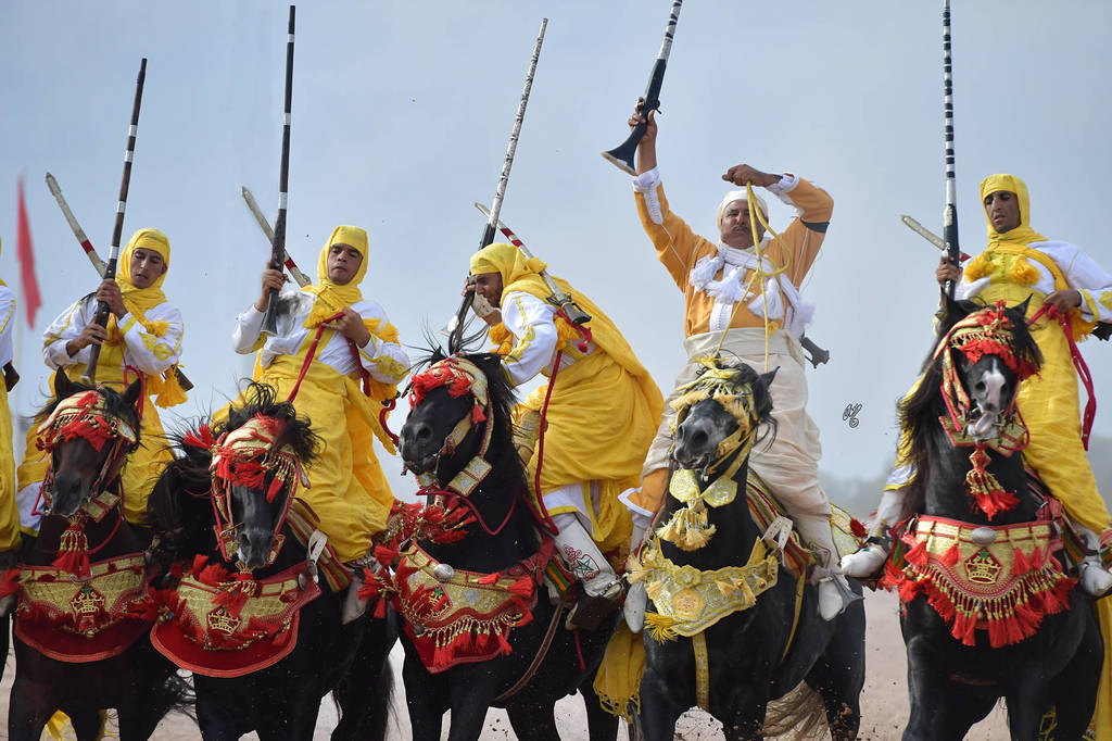 Lisa Abraham: The 2017 Salon du Cheval D'El Jadida: Tbourida!