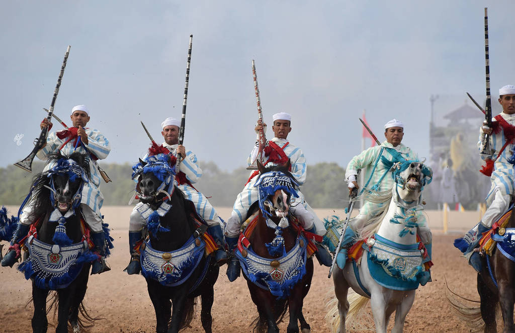 Lisa Abraham: The 2017 Salon du Cheval D'El Jadida: Tbourida!