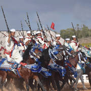 Lisa Abraham: The 2017 Salon du Cheval D'El Jadida: Tbourida!