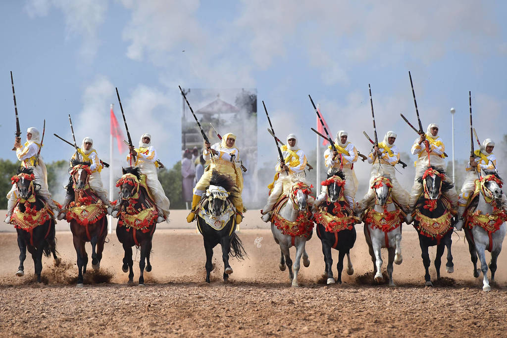 Lisa Abraham: The 2017 Salon du Cheval D'El Jadida: Tbourida!