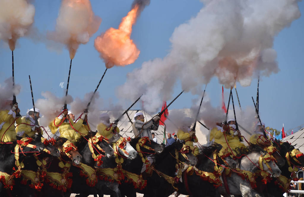 Lisa Abraham: The 2017 Salon du Cheval D'El Jadida: Tbourida!