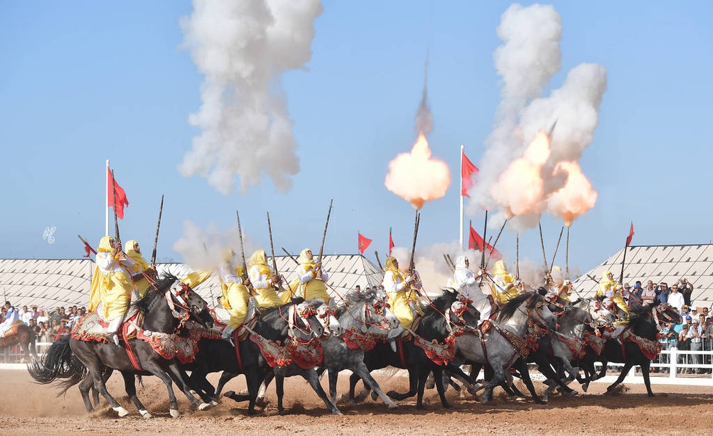 Lisa Abraham: The 2017 Salon du Cheval D'El Jadida: Tbourida!