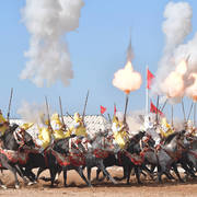 Lisa Abraham: The 2017 Salon du Cheval D'El Jadida: Tbourida!