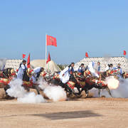 Lisa Abraham: The 2017 Salon du Cheval D'El Jadida: Tbourida!