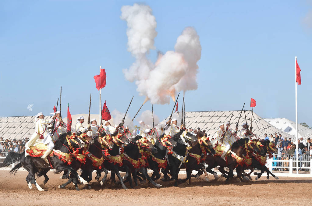 Lisa Abraham: The 2017 Salon du Cheval D'El Jadida: Tbourida!