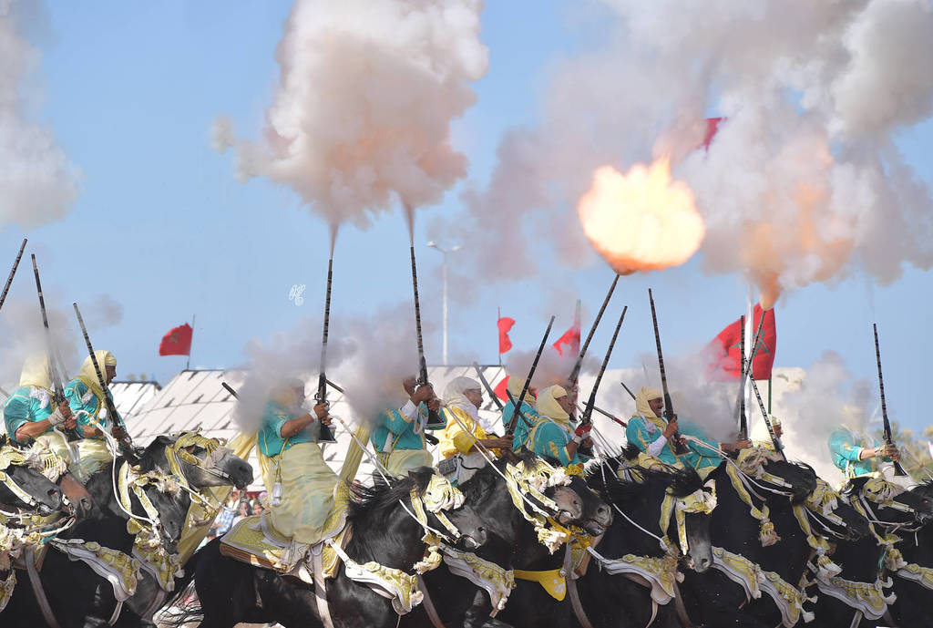 Lisa Abraham: The 2017 Salon du Cheval D'El Jadida: Tbourida!