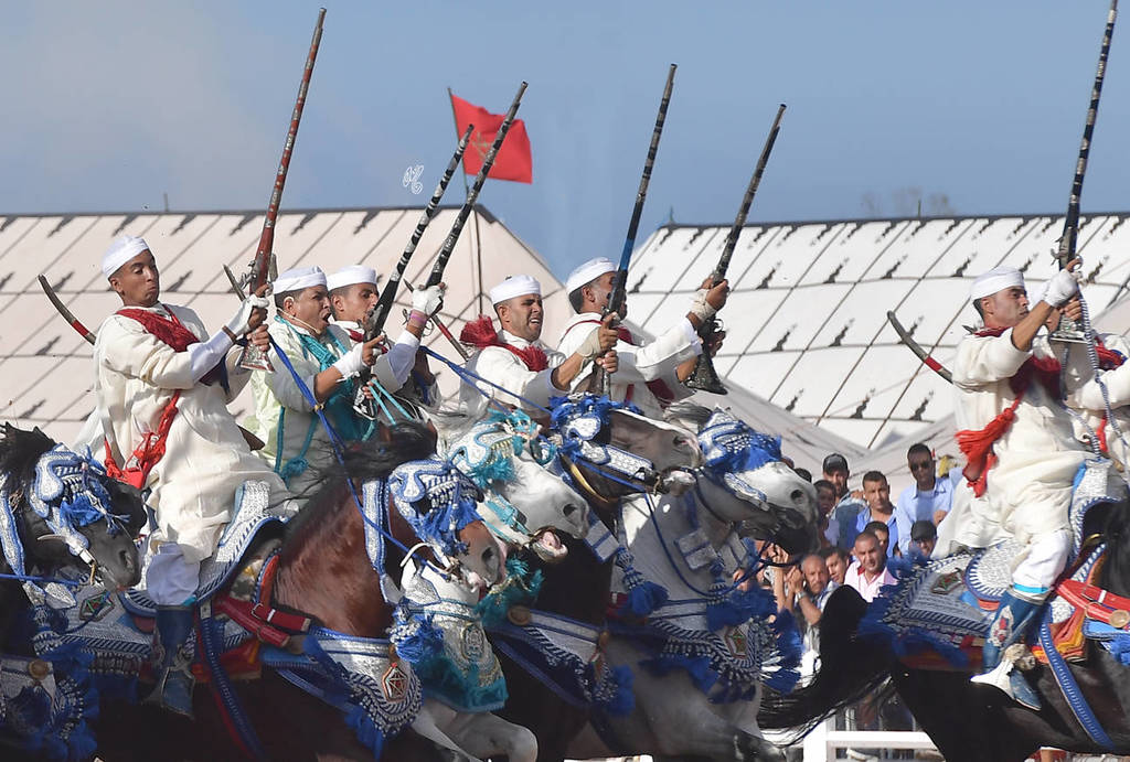 Lisa Abraham: The 2017 Salon du Cheval D'El Jadida: Tbourida!