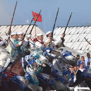Lisa Abraham: The 2017 Salon du Cheval D'El Jadida: Tbourida!