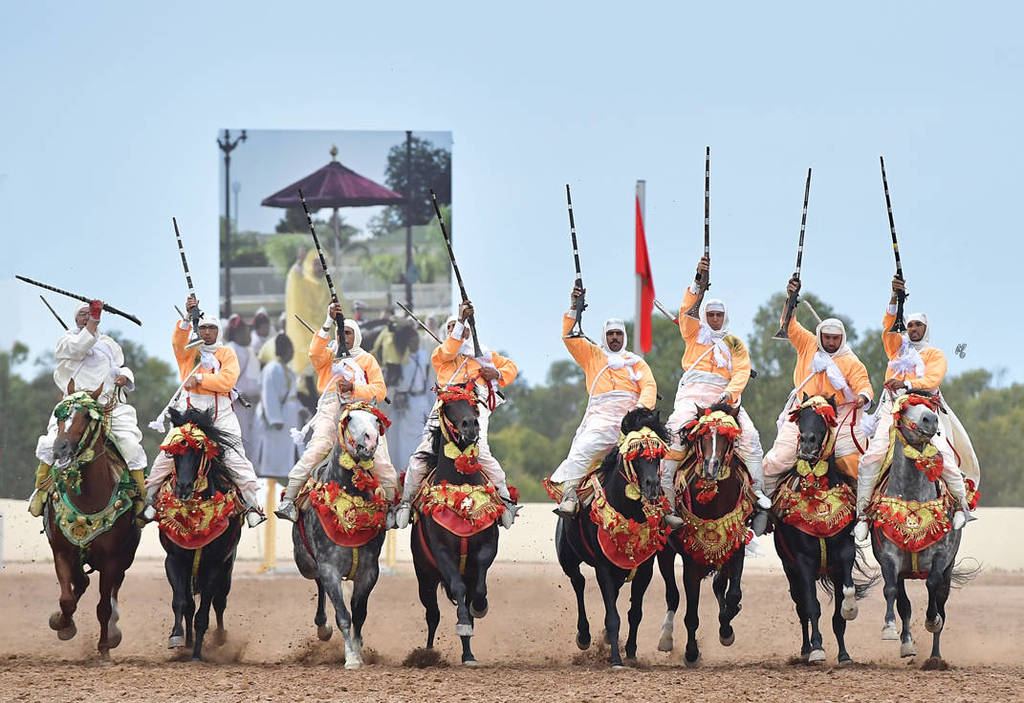Lisa Abraham: The 2017 Salon du Cheval D'El Jadida: Tbourida!