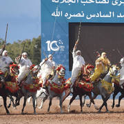 Lisa Abraham: The 2017 Salon du Cheval D'El Jadida: Tbourida!