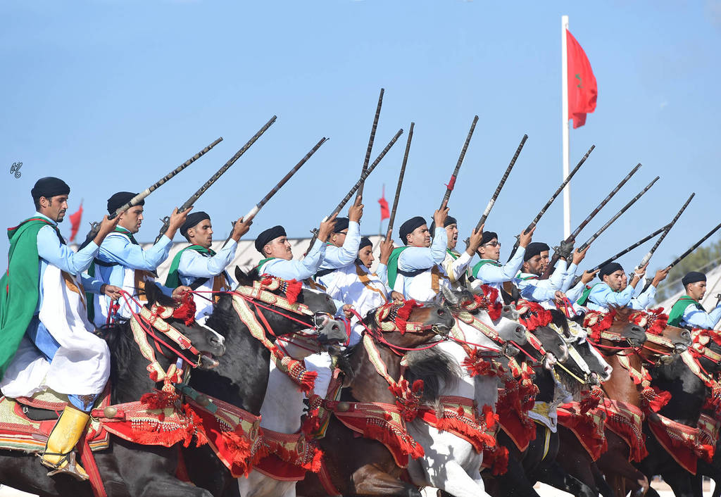 Lisa Abraham: The 2017 Salon du Cheval D'El Jadida: Tbourida!