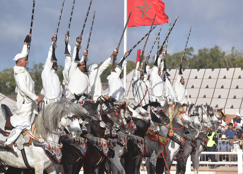 Lisa Abraham: The 2017 Salon du Cheval D'El Jadida: Tbourida!
