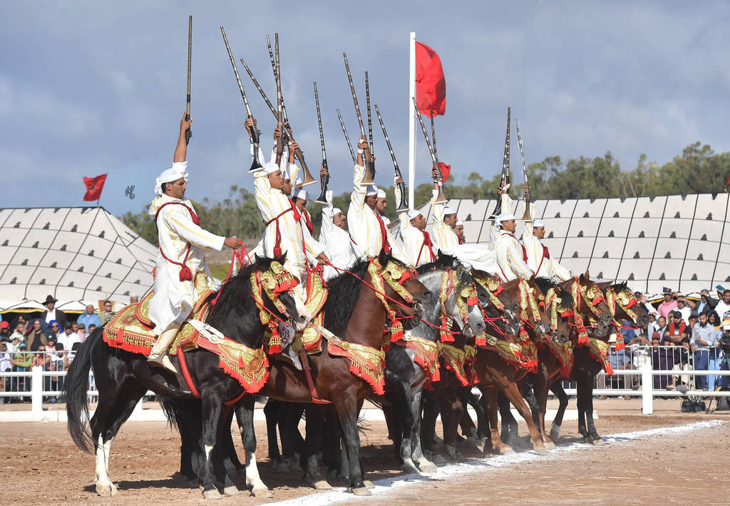 Lisa Abraham: The 2017 Salon du Cheval D'El Jadida: Tbourida!