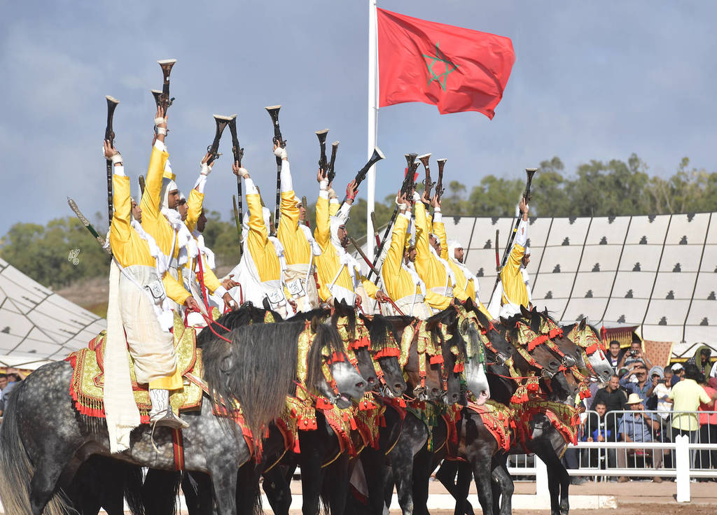 Lisa Abraham: The 2017 Salon du Cheval D'El Jadida: Tbourida!